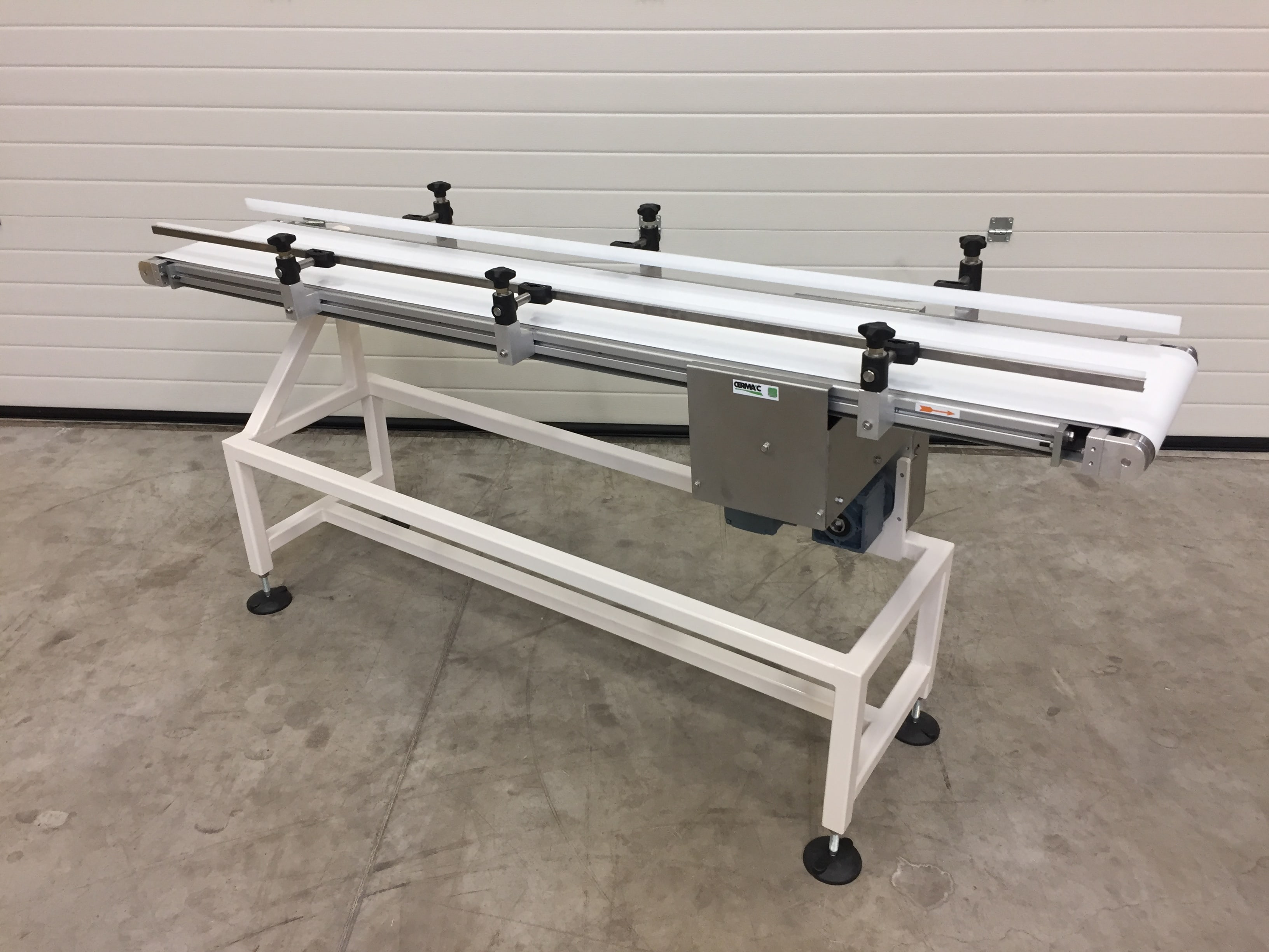 Cerma'c - Réalisation d’un ensemble de convoyeurs en structure aluminium